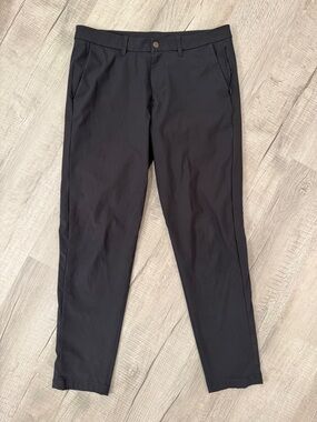 Lululemon Commission Pant Slim *Warpstreme 34" Classic Navy